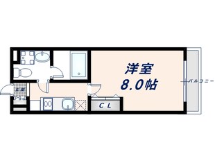 長瀬駅 徒歩10分 1階の物件間取画像